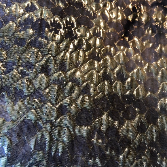 ELLEN TRACY Size 14 Shimmer SnakeScale Lined Skirt Elegant Party Luxe $298 NEW - Picture 14 of 14